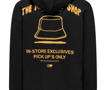 The Mad Hat Shop Hoodie Black & Yellow