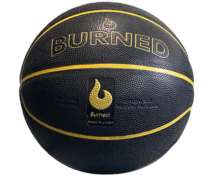 Burned In/Out Basketball Black Gold (7)