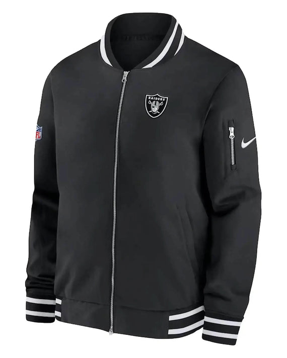 Las Vegas Raiders Coach Bomber Jacket