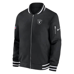 Las Vegas Raiders Coach Bomber Jacket