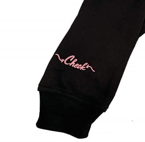 Check Clothing Avoiding Habits Hoodie schwarz