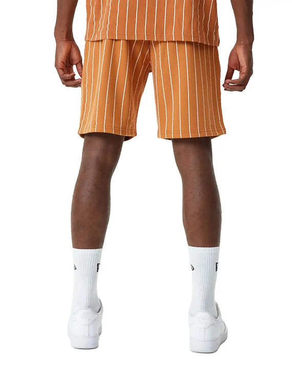 Pinstripe Shorts Orange