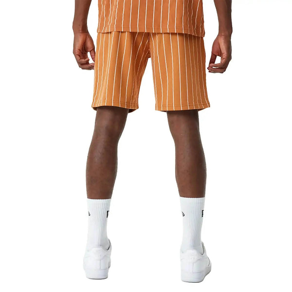 Pinstripe Shorts Orange