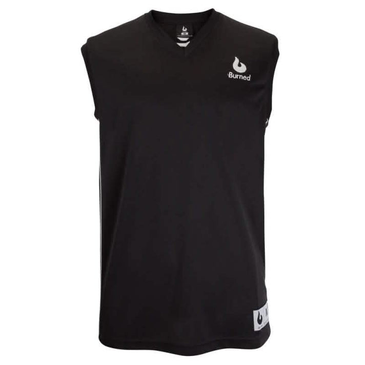 Burned Einseitig Jersey Schwarz