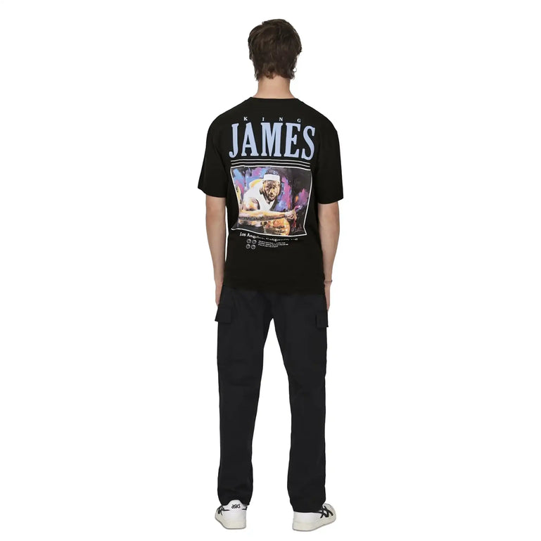 LeBron James Celebrity Relax Tee Zwart