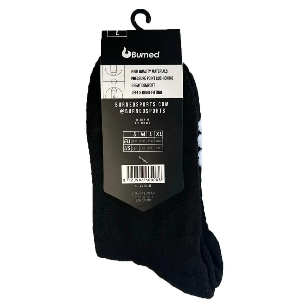 Burned Elite Performance Sock Zwart