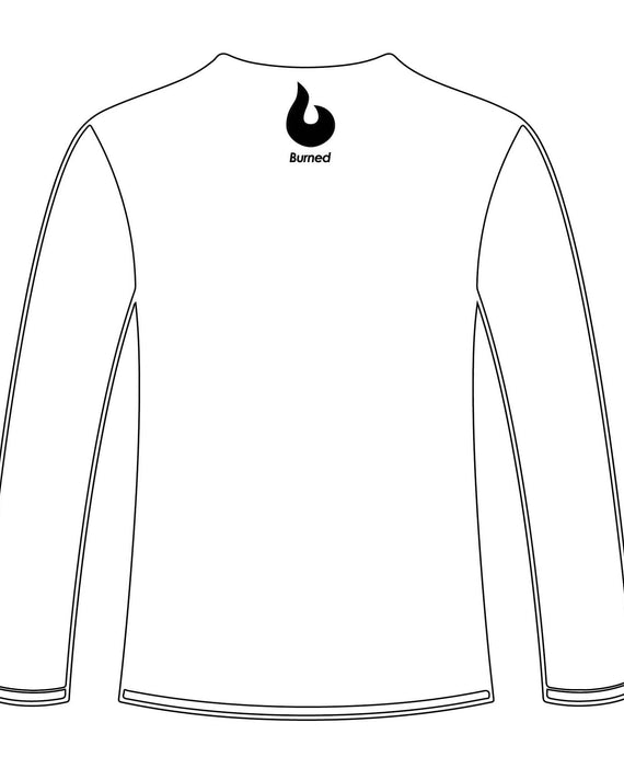 T.S.B.V. Pendragon Longsleeve Logo Zwart Wit