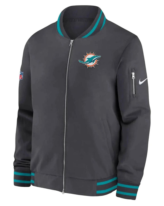 Miami Dolphins Coach Bomber Jacket