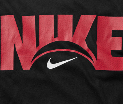 Nike Basketball Dri-Fit Logo T-shirt schwarz rot 