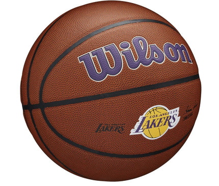 Wilson NBA LA LAKERS Composite Indoor / Outdoor Basketbal (7)