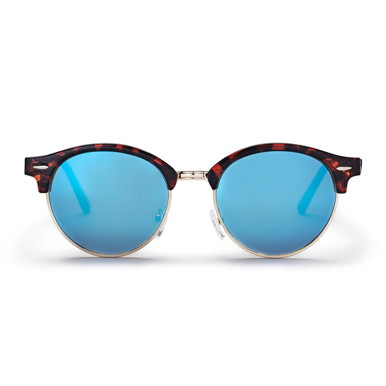 Sonnenbrille Casper II Turtle Braun Blau