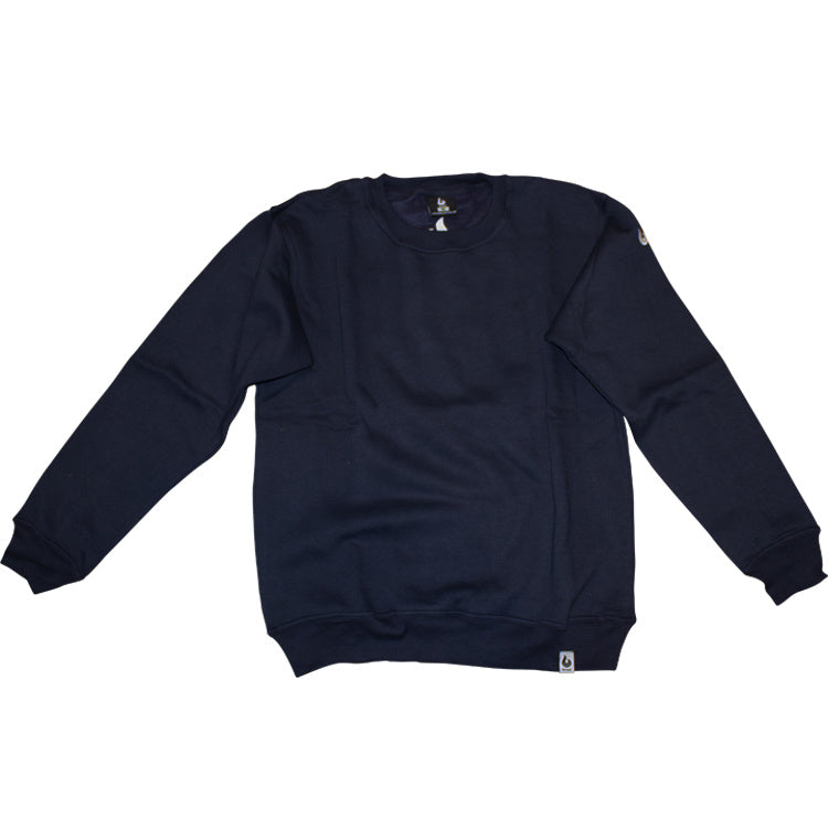 Burned Crewneck Marine