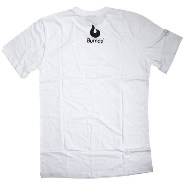 Burned T-shirt Weiß