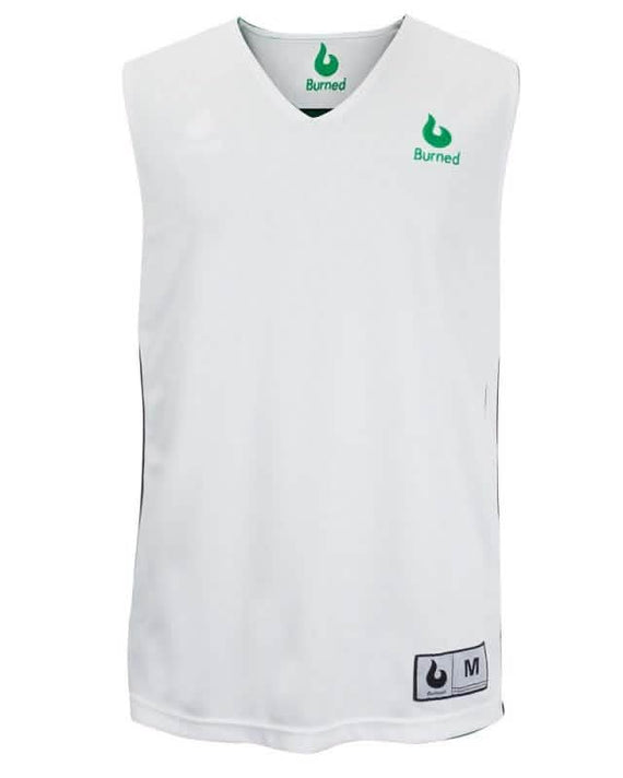 Burned Dubbelzijdig Jersey Groen Wit