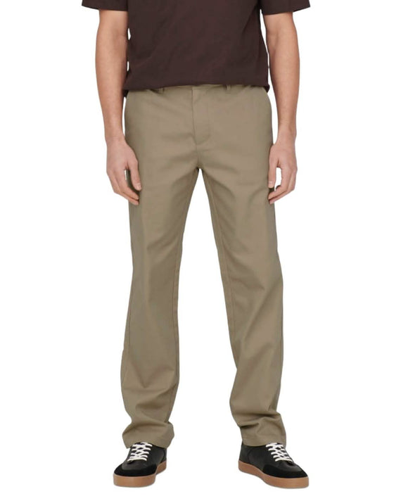 Edge EDOnly&Sons-Loose Pant-Chinchilla- Model