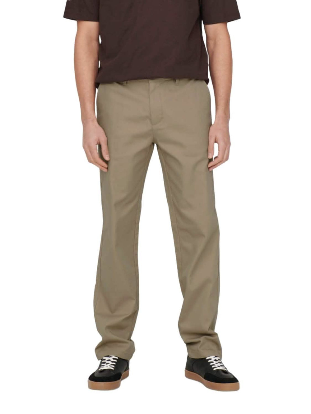 Edge EDOnly&Sons-Loose Pant-Chinchilla- Model
