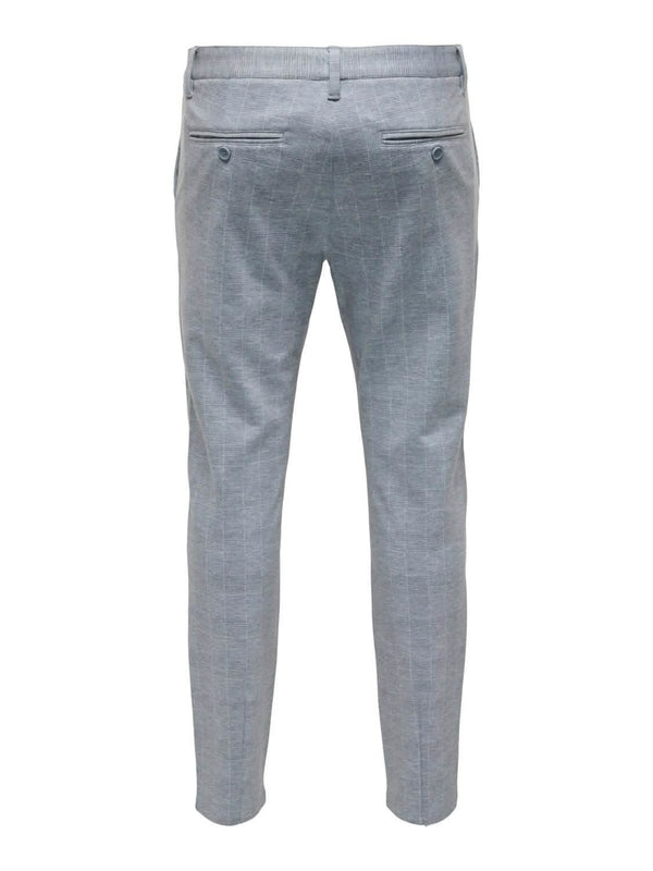 Mark Check Pantalon Hy Dark Slate