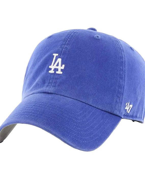 Los Angeles Dodgers Base Runner Mini Logo Cap Royal Blue