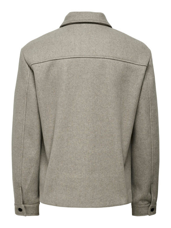 Connor Jacket Silver Lining Beige