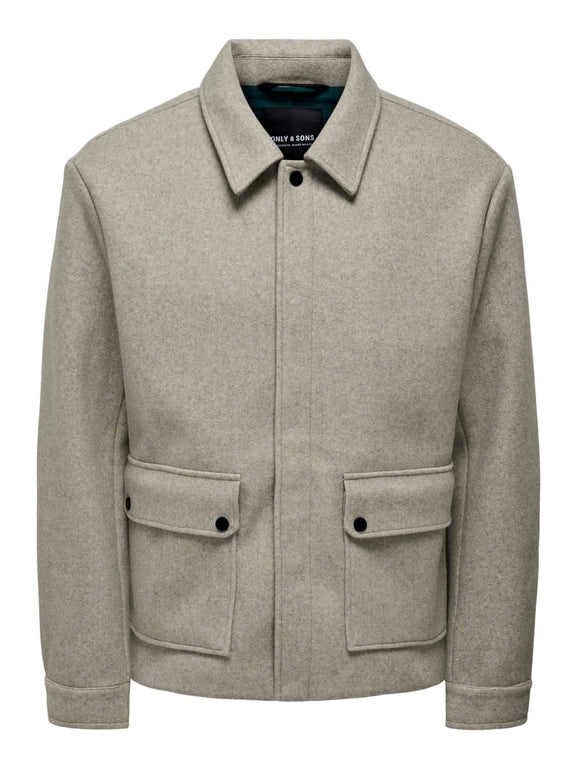 Connor Jacket Silver Lining Beige