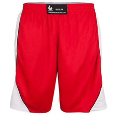 Burned Beidseitig Short Rot Weiß