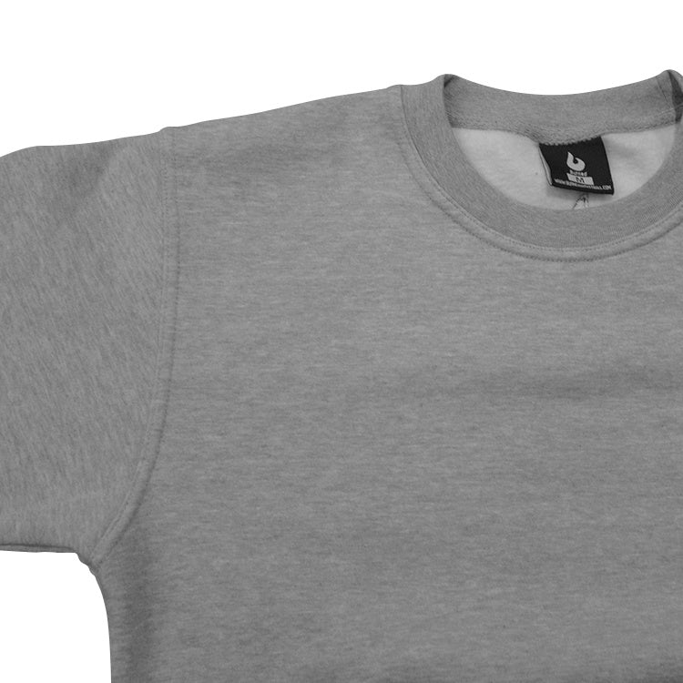 Burned Crewneck Grey