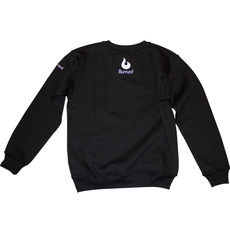 Burned Crewneck Noir