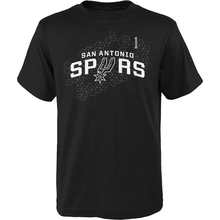 San Antonio Spurs T-Shirt Victor Wenbanyama Black