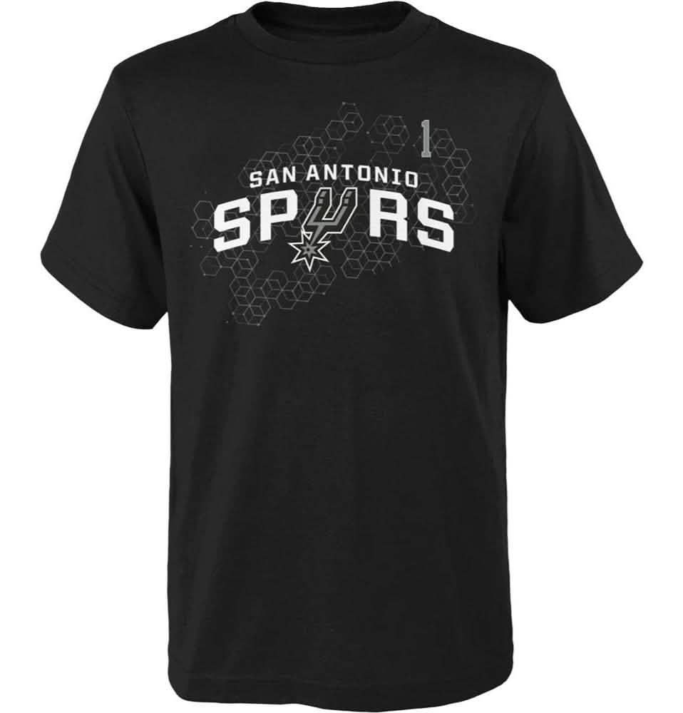San Antonio Spurs T-Shirt Victor Wenbanyama Black