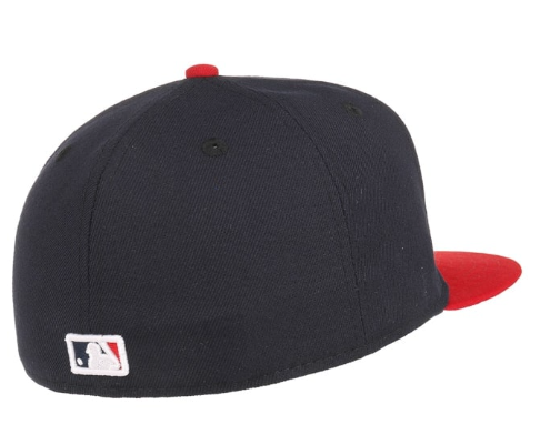Atlanta Braves 59Fifty Fitted Cap Navy Red