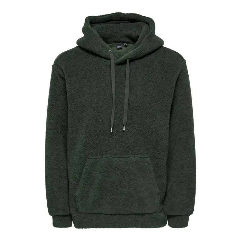 Teddy Hoodie Green