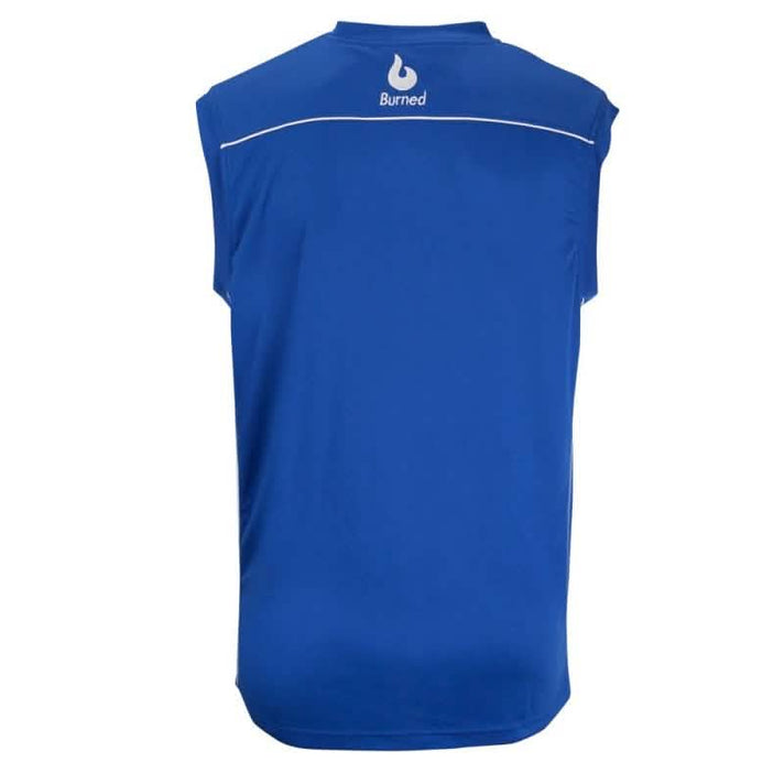 Burned Einseitig Jersey Blau