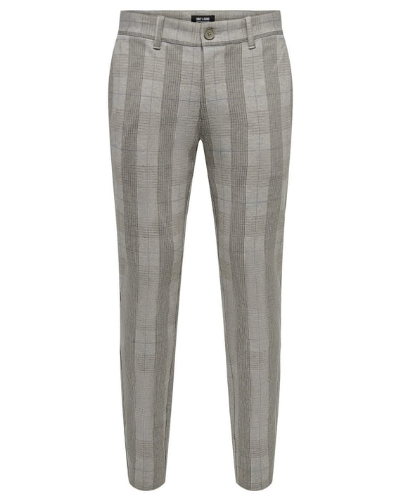 Mark Checker 4963 Pantalon Grau
