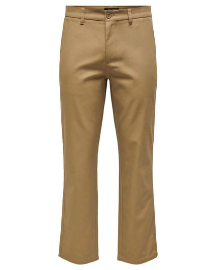 Edge ED Loose Pant Tobacco Brown