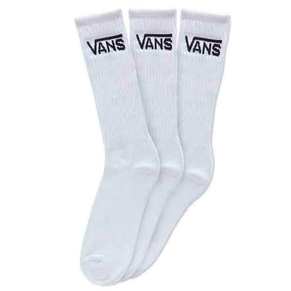 Classic Crew Socks Blanc
