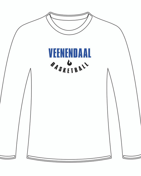 VBV Veenendaal Longsleeve Shootingshirt Wit
