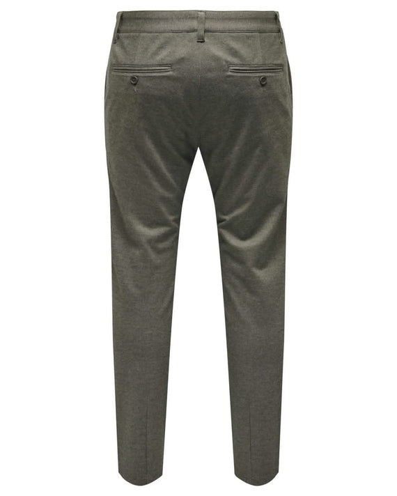 Mark Pant Herringbone Print Teak