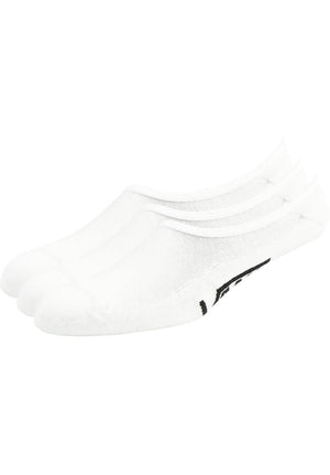 No Show Sneaker Socks Wit