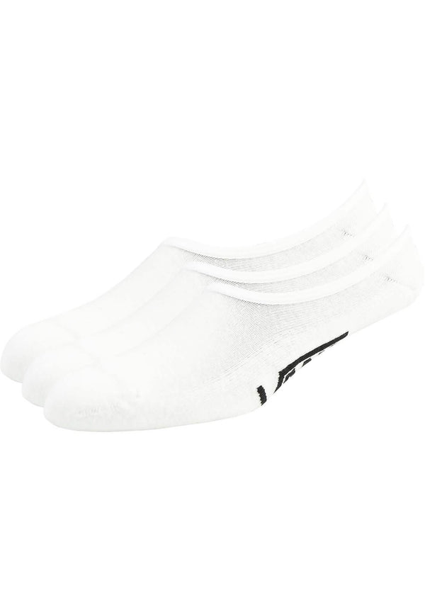 No Show Sneaker Socks Wit