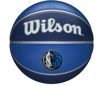 Wilson-NBA-DALLAS-MAVERICKS-Tribute-basketbal-(7)- Blauw-Front