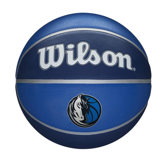 Wilson-NBA-DALLAS-MAVERICKS-Tribute-basketbal-(7)- Blauw-Front