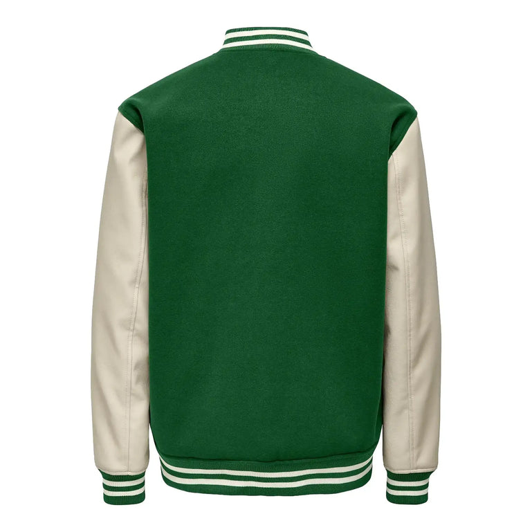 Jay Varsity Jacket Green