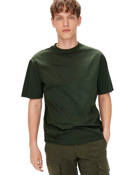 Fred Relaxed T-Shirt Grün