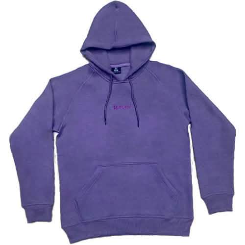 Burned Raglan Hoodie Lila