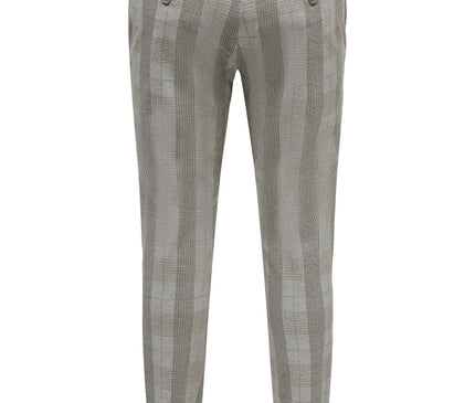 Mark Checker 4963 Pantalon Grau