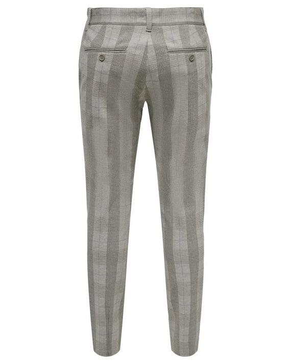 Mark Checker 4963 Pantalon Grau