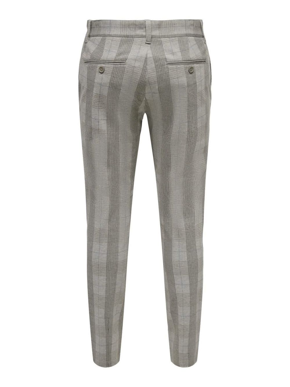 Mark Checker 4963 Pantalon Grijs