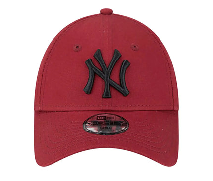 New York Yankees  9Forty Youth Cap Wine Red Black
