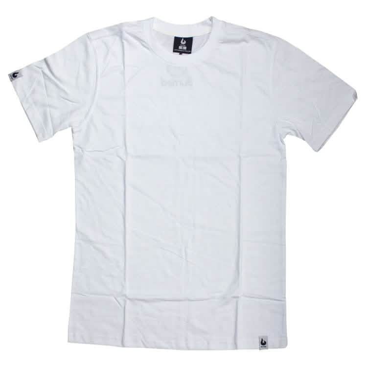 Burned T-shirt Wit