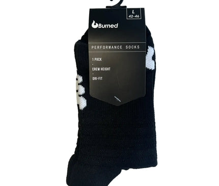 Burned Elite Performance Sock Zwart